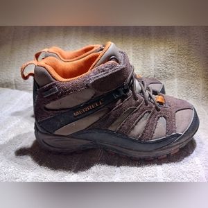 Merrell Chameleon 4 mid kids hiking boots size 12